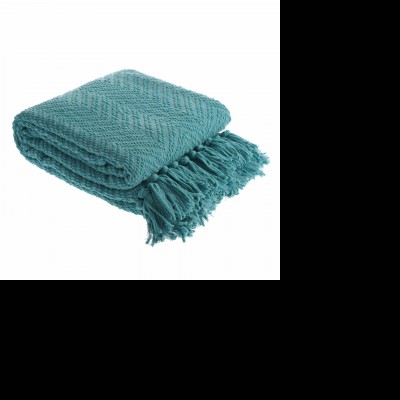 Thick Fluffy Chenille Knitted Throw Blanket With Decorative Fringe And Striped For Couch Cover Sofa Chair Bed Gift