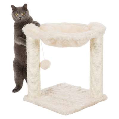 Wholesale High Quality Safe Wooden Deluxe Cat House Popular Cat Tree